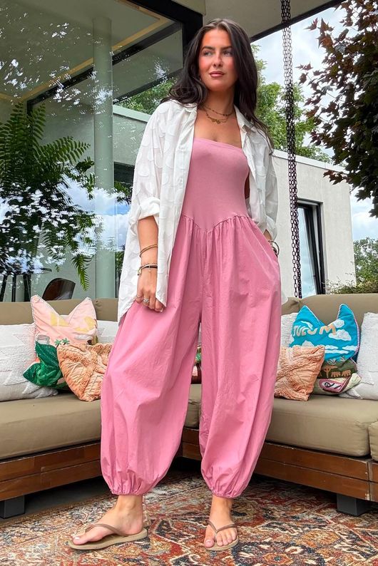 Bambalino Jumpsuit Indian Pink